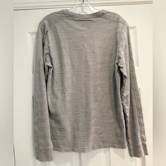 Guess Los Angeles Grey Gray Long-Sleeve Shirt Top SK11818 Casual Mens Medium - Picture 5 of 16